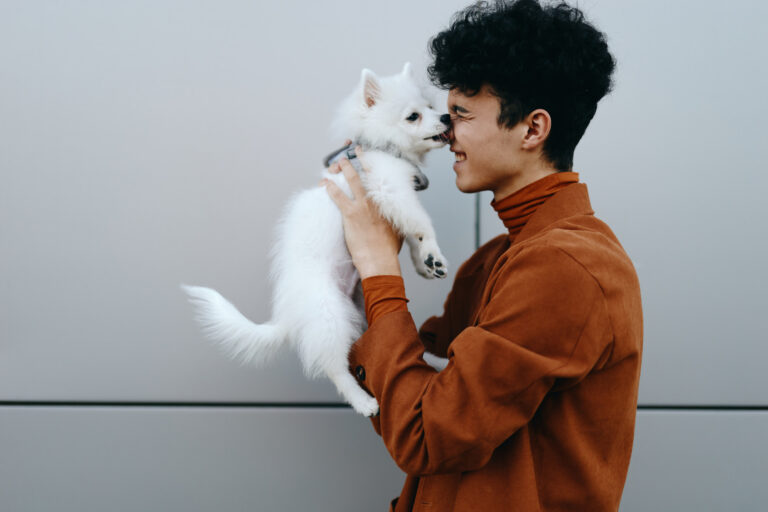 pourquoi mon chien me lèche